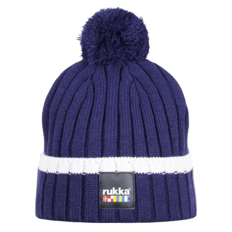 Rukka Bobble Beanie Blue - ThrottleChimp