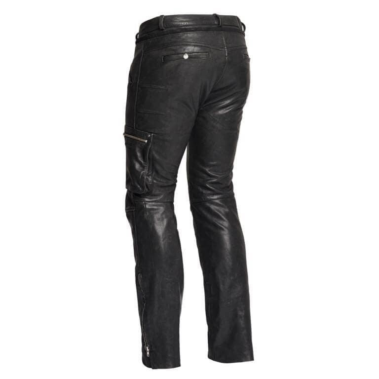 Halvarssons Premium Rider Ladies Leather Trouser Black (Image 2) - ThrottleChimp