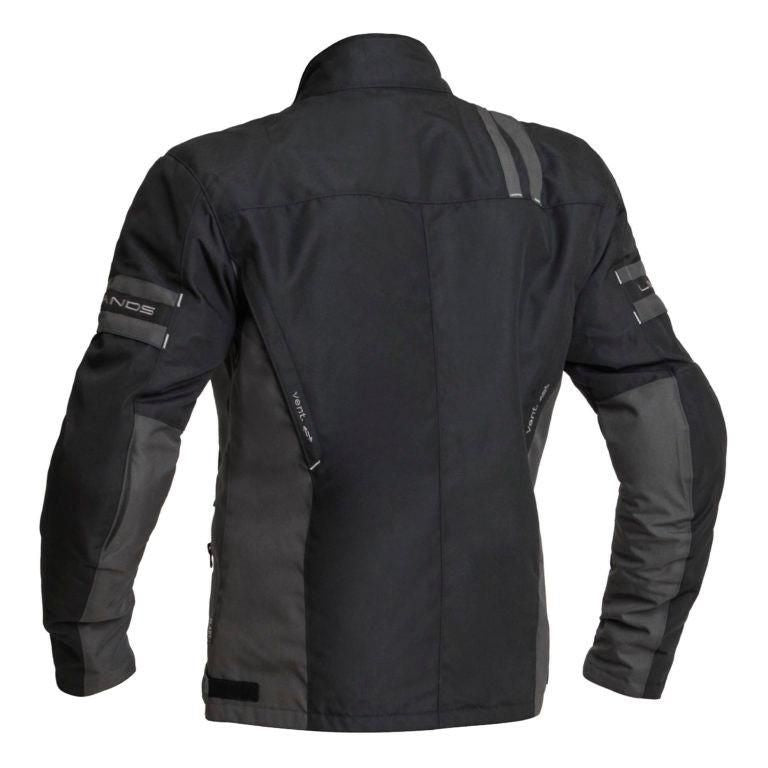 Lindstrands Lysvik Street Textile Jacket Black (Image 2) - ThrottleChimp