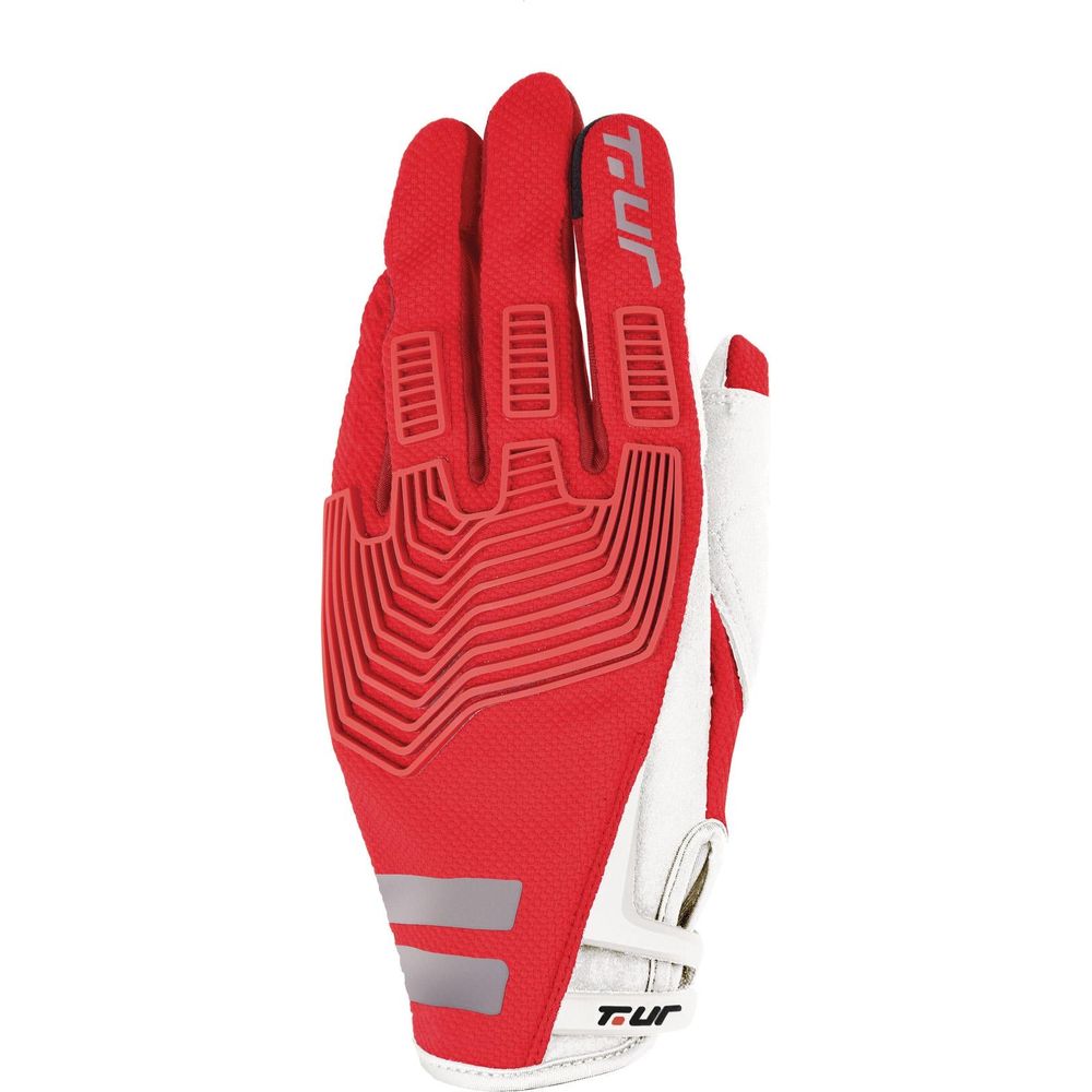 T.UR G-Three Gloves Red / Red FREE 1 YEAR Returns, FREE UK Delivery | ThrottleChimp