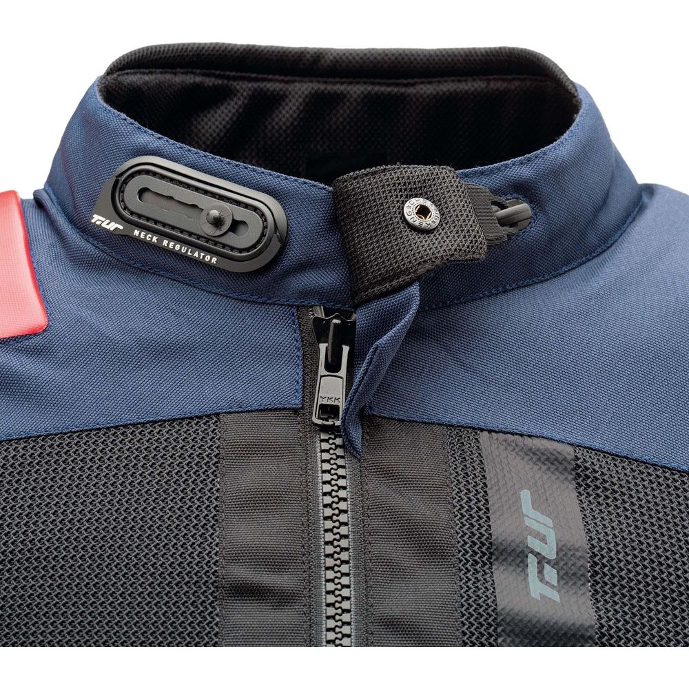 T.UR Transfer Hydroscud Adventure Jacket Black / Blue FREE 1 YEAR Returns, FREE UK Delivery | ThrottleChimp