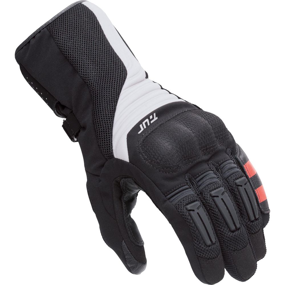 T.UR TR-P Gloves Black / Light Grey FREE 1 YEAR Returns, FREE UK Delivery | ThrottleChimp