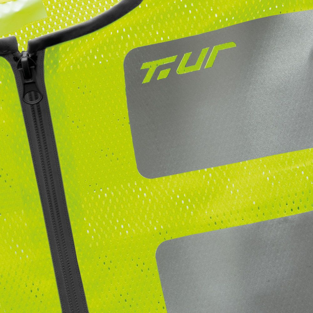 T.UR Vision Mesh Vest Fluo Yellow FREE 1 YEAR Returns, FREE UK Delivery | ThrottleChimp