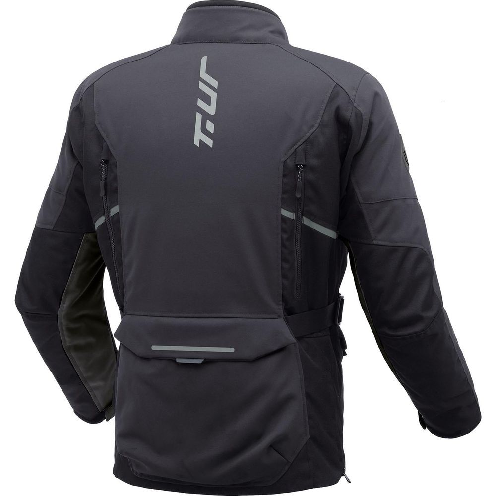 T.UR Lapland Hydroscud Touring Jacket Dark Anthracite / Black FREE 1 YEAR Returns, FREE UK Delivery | ThrottleChimp