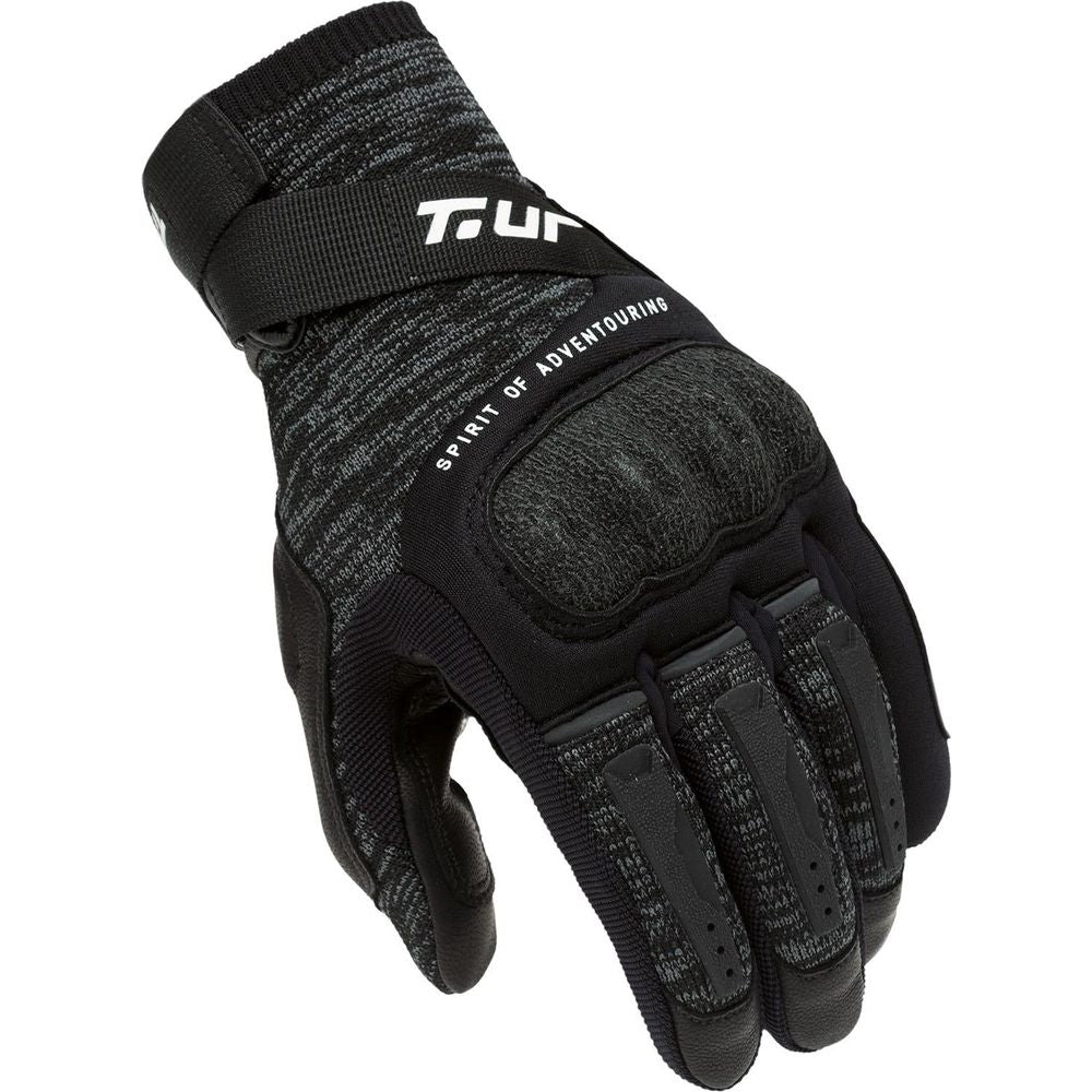 T.UR G-Knit Summer Gloves Black FREE 1 YEAR Returns, FREE UK Delivery | ThrottleChimp