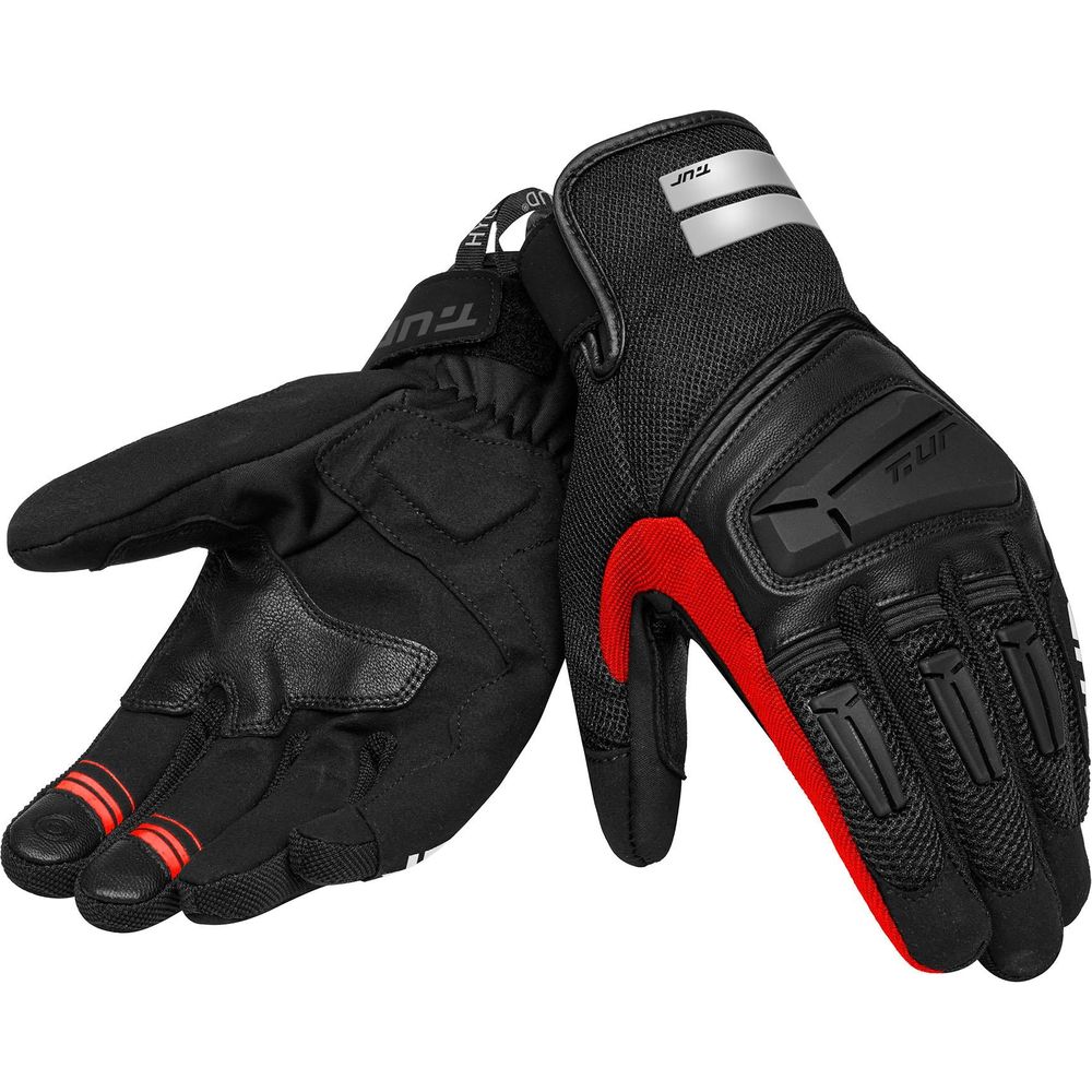 T.UR G-Five Hydroscud Summer Waterproof Gloves Black / Red FREE 1 YEAR Returns, FREE UK Delivery | ThrottleChimp