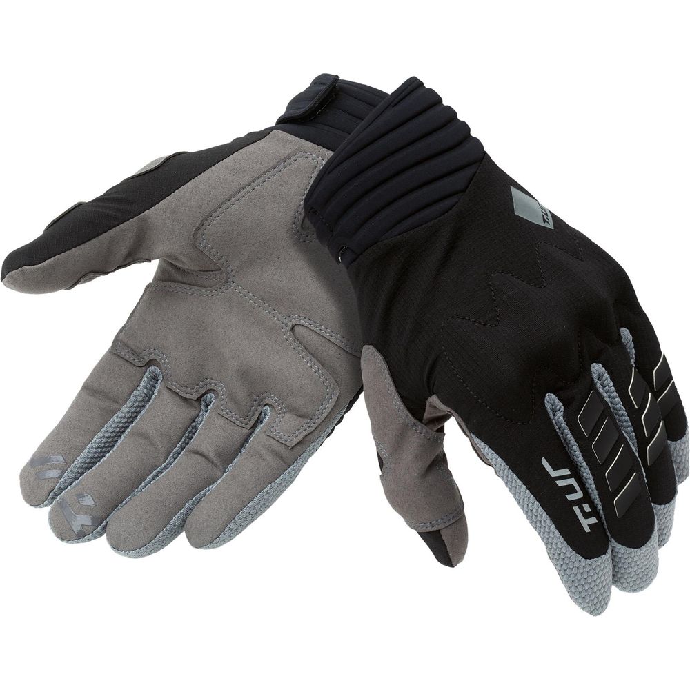 T.UR G-Six Summer Gloves Black / Ice FREE 1 YEAR Returns, FREE UK Delivery | ThrottleChimp