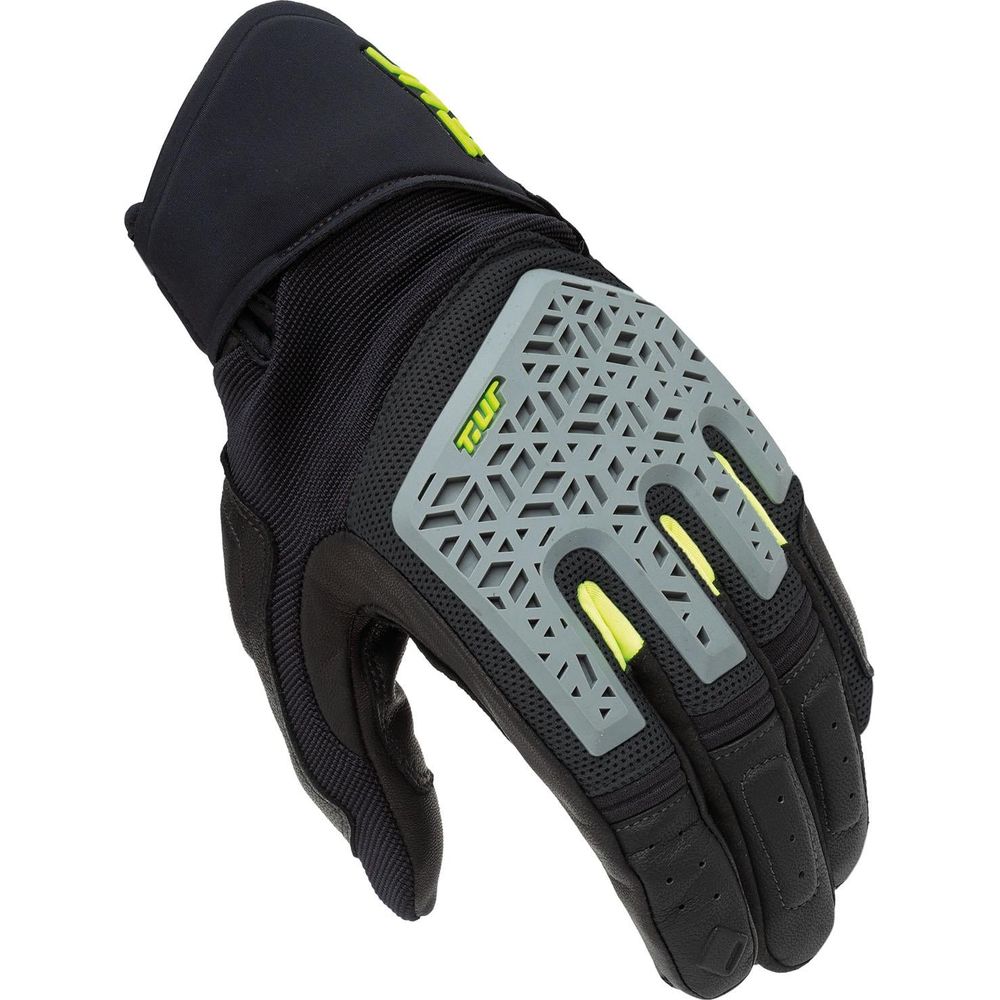 T.UR G-Three 3D Summer Gloves Black / Grey FREE 1 YEAR Returns, FREE UK Delivery | ThrottleChimp