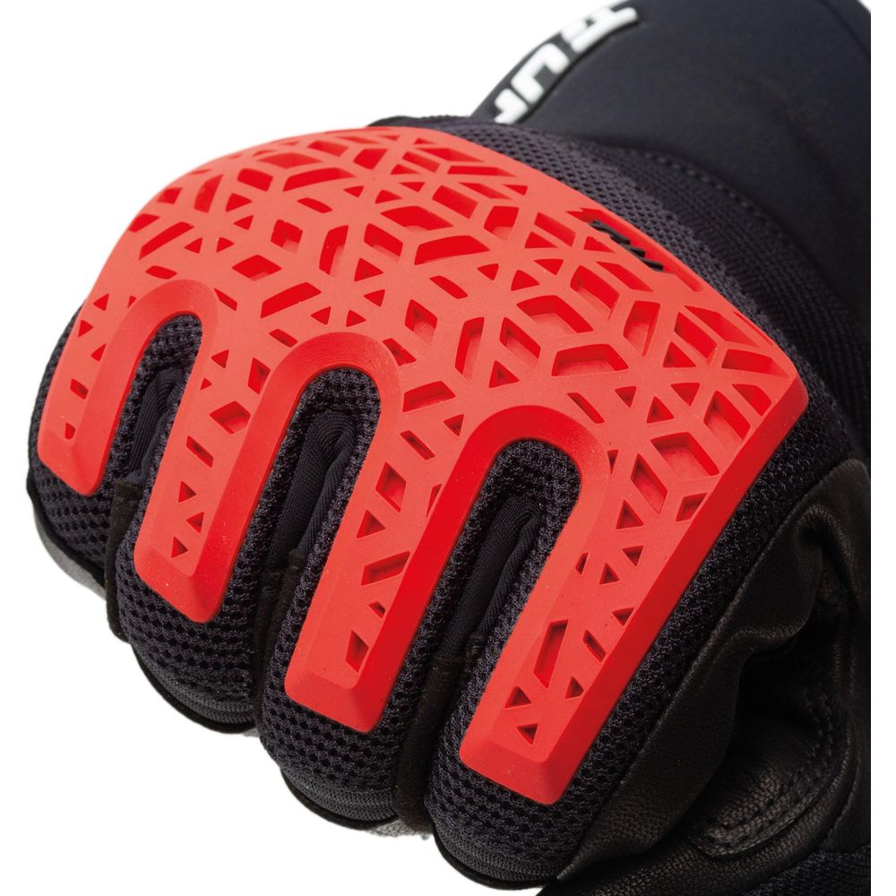 T.UR G-Three 3D Summer Gloves Black / Red FREE 1 YEAR Returns, FREE UK Delivery | ThrottleChimp