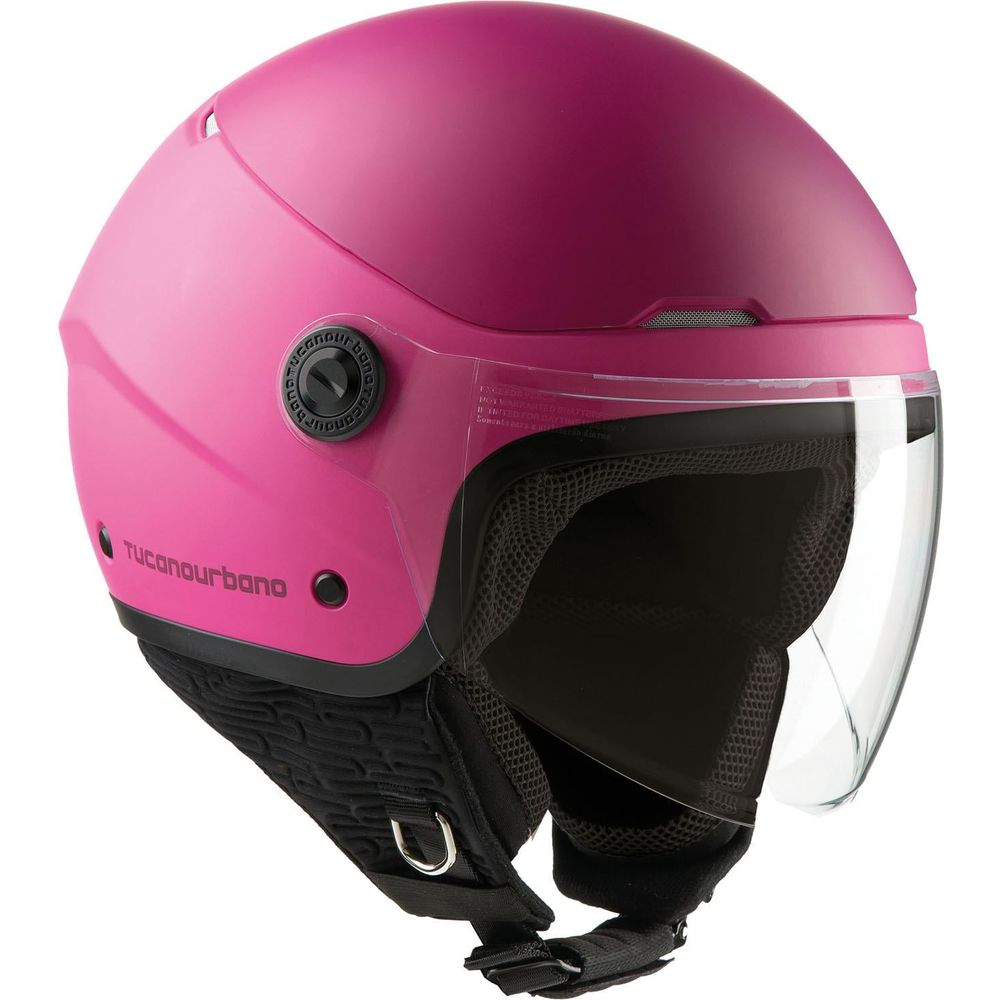 Tucano Urbano EL'Pop Open Face Helmet Matt Bougainville - ThrottleChimp