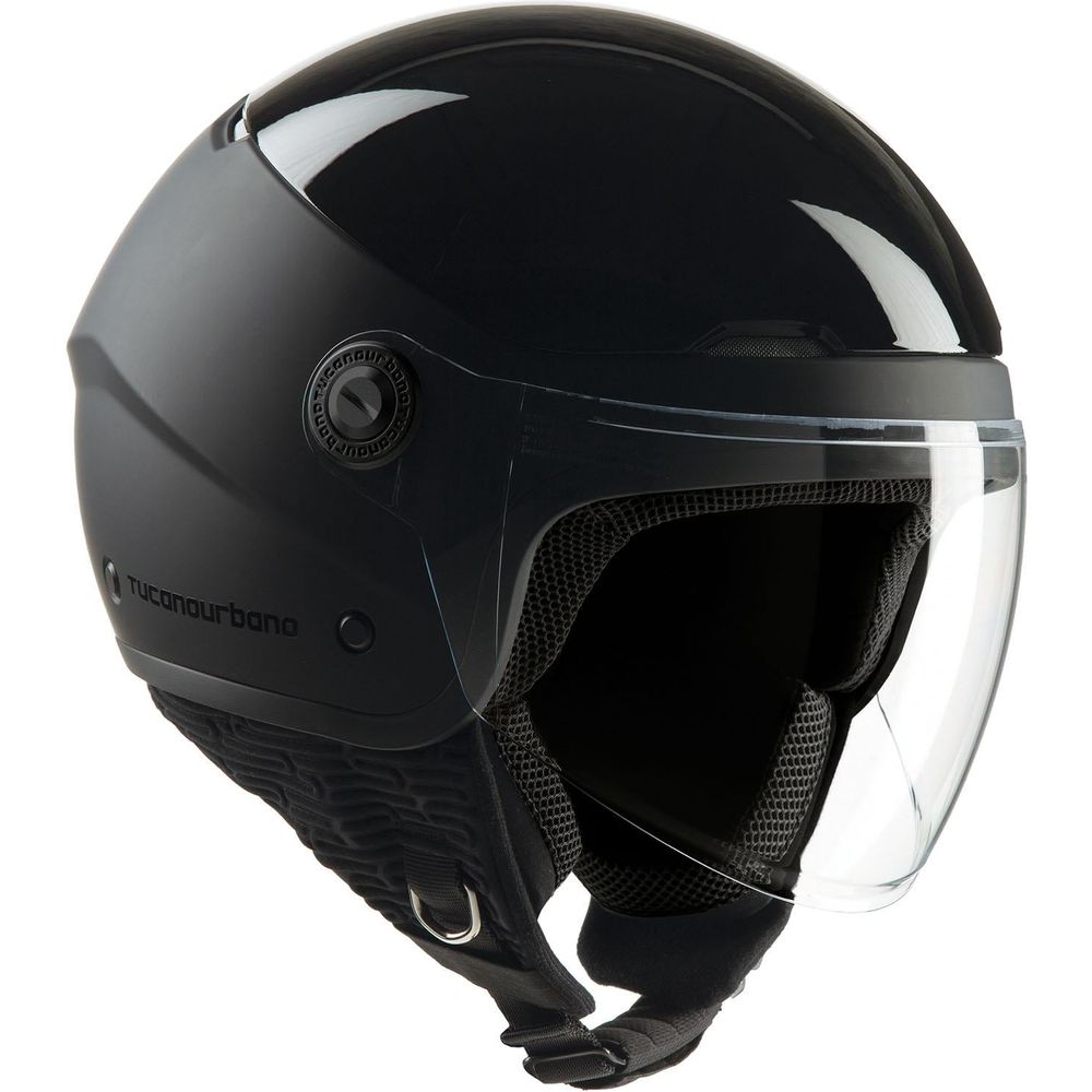 Tucano Urbano EL'Pop Open Face Helmet Matt Coal Grey - ThrottleChimp