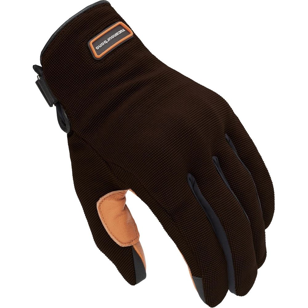 Tucano Urbano Eden Summer Leather Gloves Brown (Image 2) - ThrottleChimp