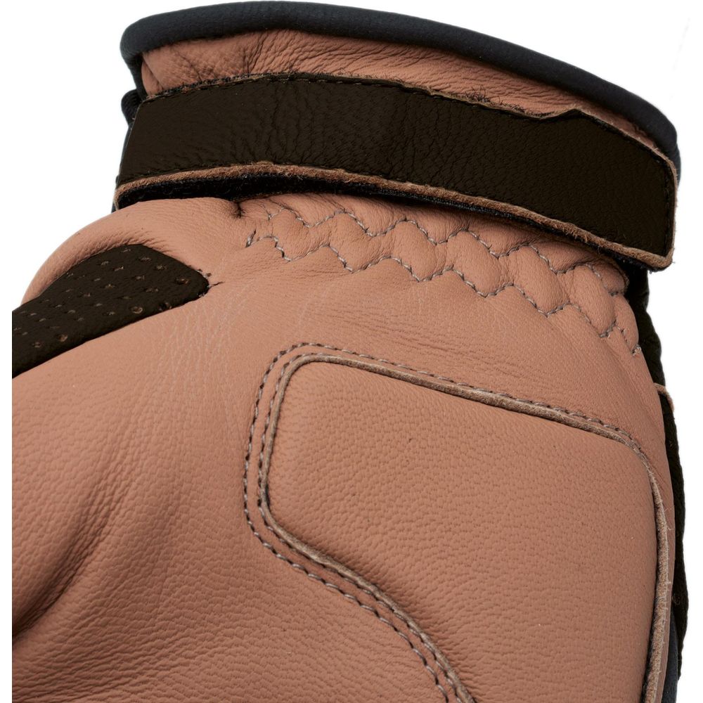 Tucano Urbano Elisio Summer Leather Gloves Brown / Cookies (Image 5) - ThrottleChimp