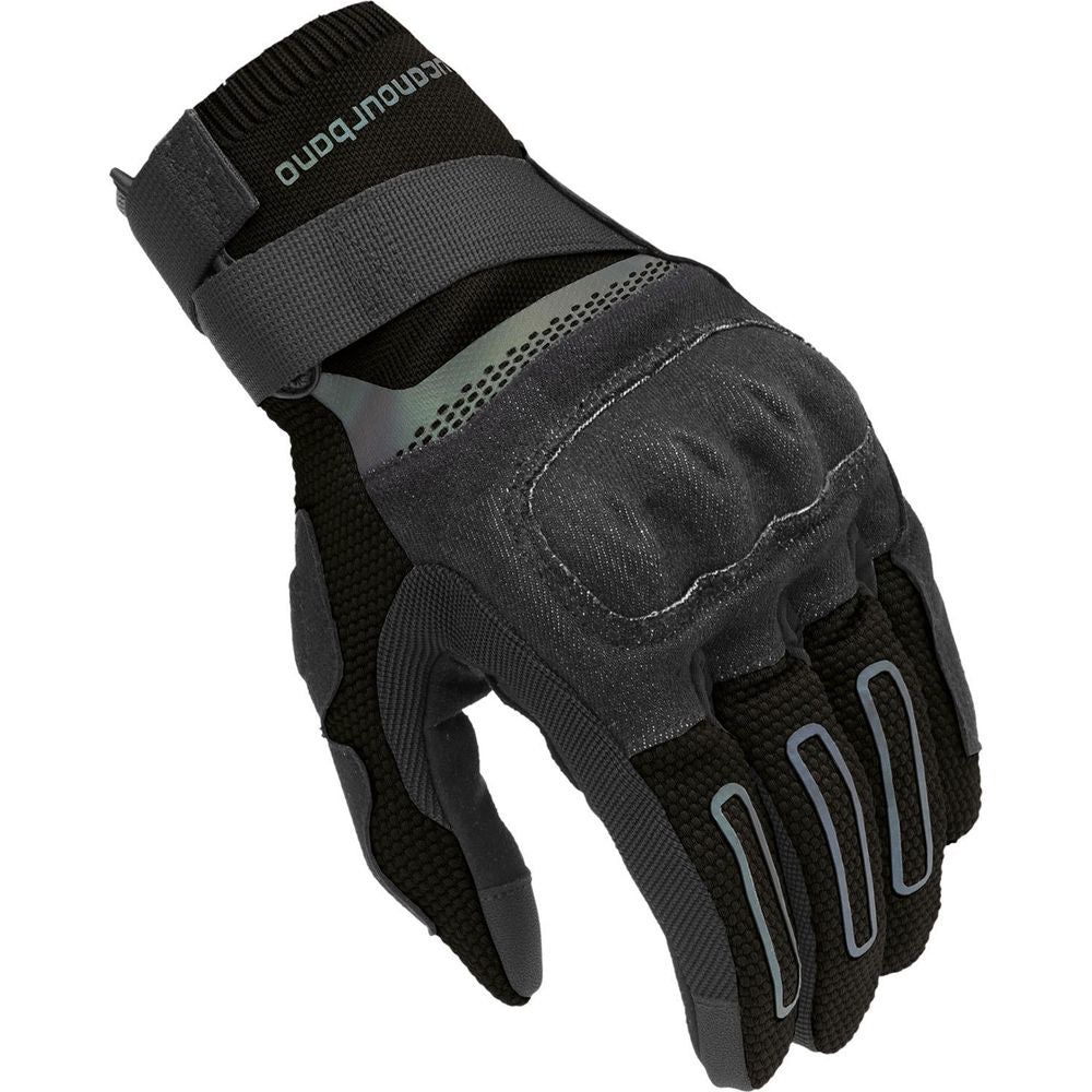 Tucano Urbano MRK3 Summer Leather Gloves Black (Image 2) - ThrottleChimp