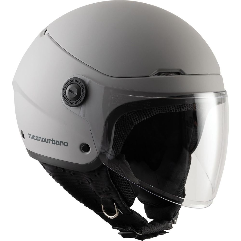 Tucano Urbano EL'Pop Open Face Helmet Matt Light Grey