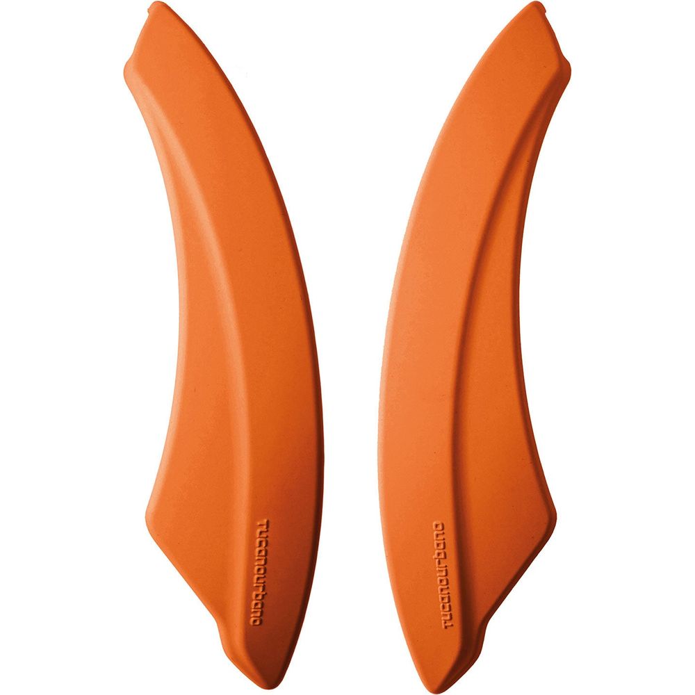 Tucano Urbano Air-Ventilation Covering For EL'Fresh And EL'Top Helmets Matt Orange (Image 2) - ThrottleChimp