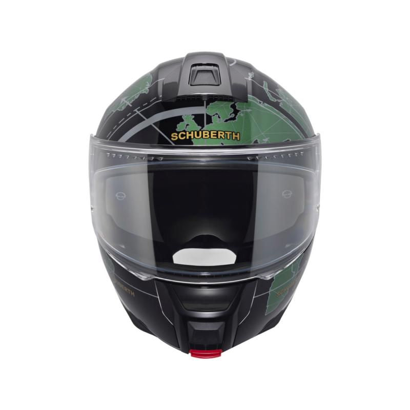 Schuberth C5 Flip-Up Helmet Globe Green