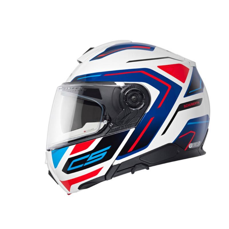 Schuberth C5 Flip-Up Helmet Omega White