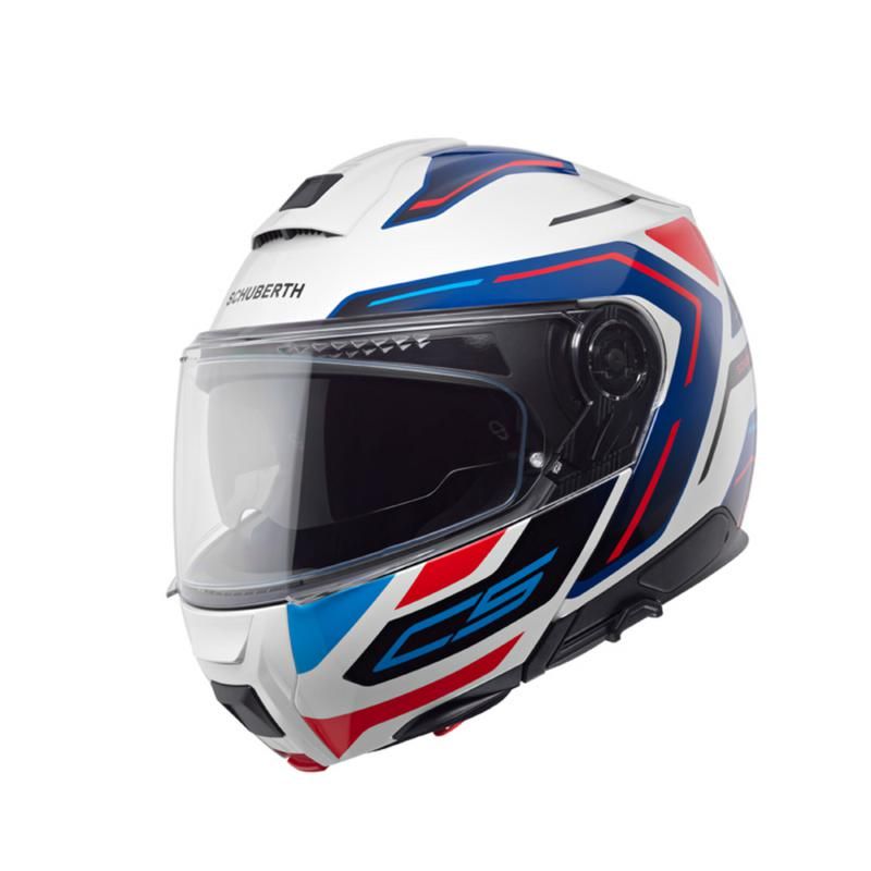 Schuberth C5 Flip-Up Helmet Omega White