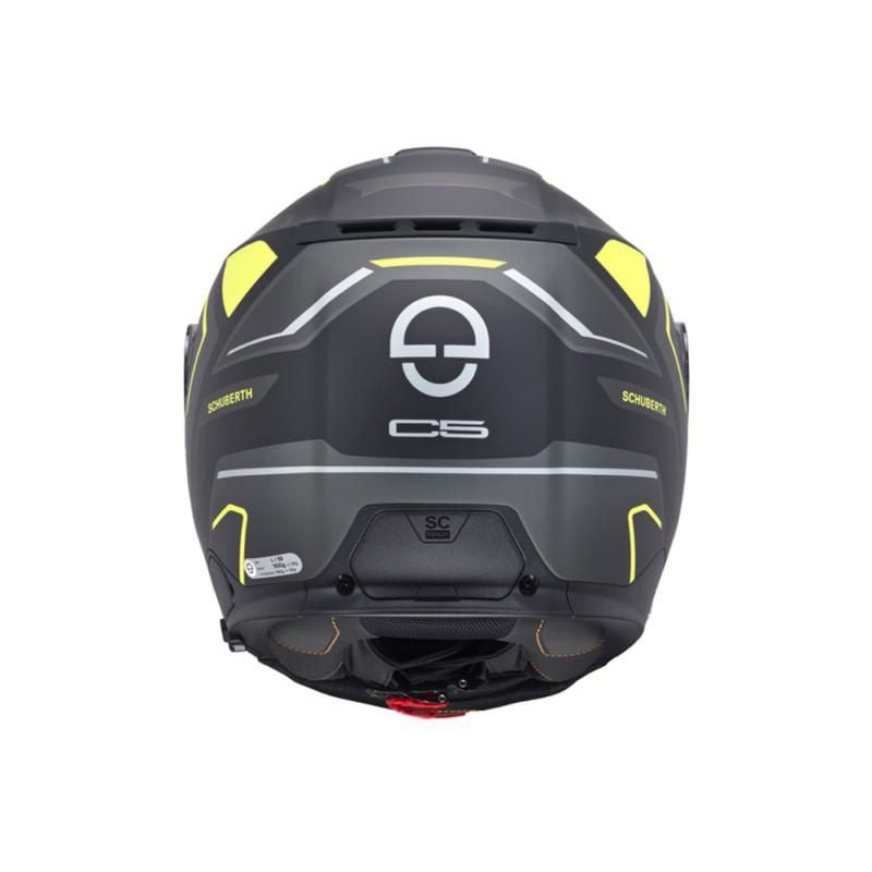 Schuberth C5 Flip-Up Helmet Omega Yellow