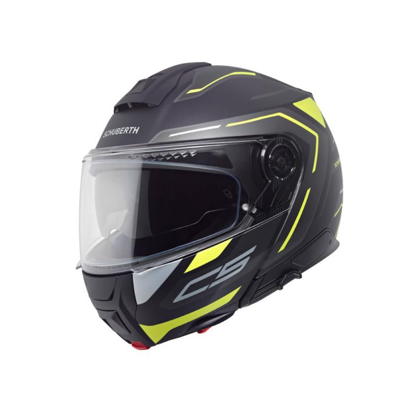 Schuberth C5 Flip-Up Helmet Omega Yellow