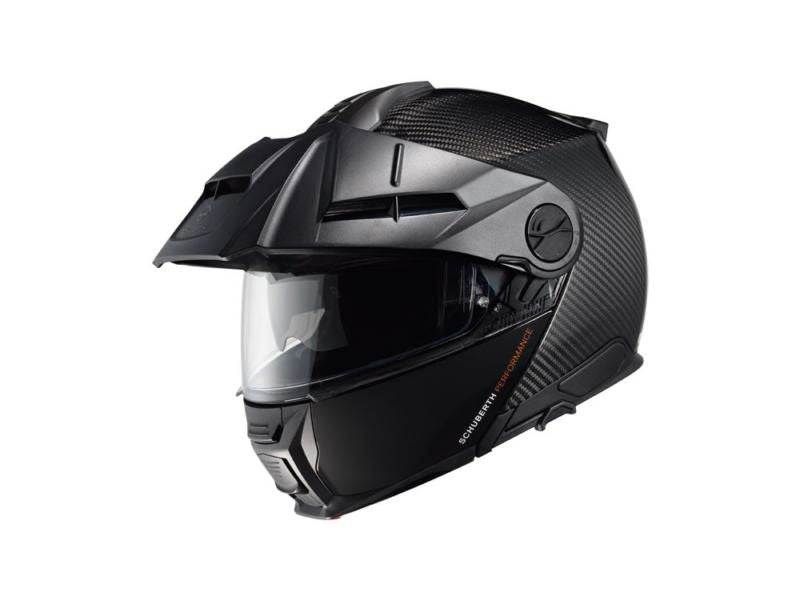 Schuberth E2 Carbon Flip-Up Helmet Black FREE 1 YEAR Returns, FREE UK Delivery | ThrottleChimp