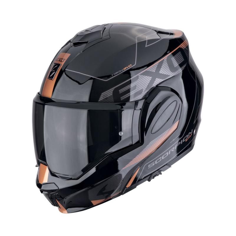 Scorpion Exo-Tech Evo Traveller Black / Copper FREE 1 YEAR Returns, FREE UK Delivery | ThrottleChimp