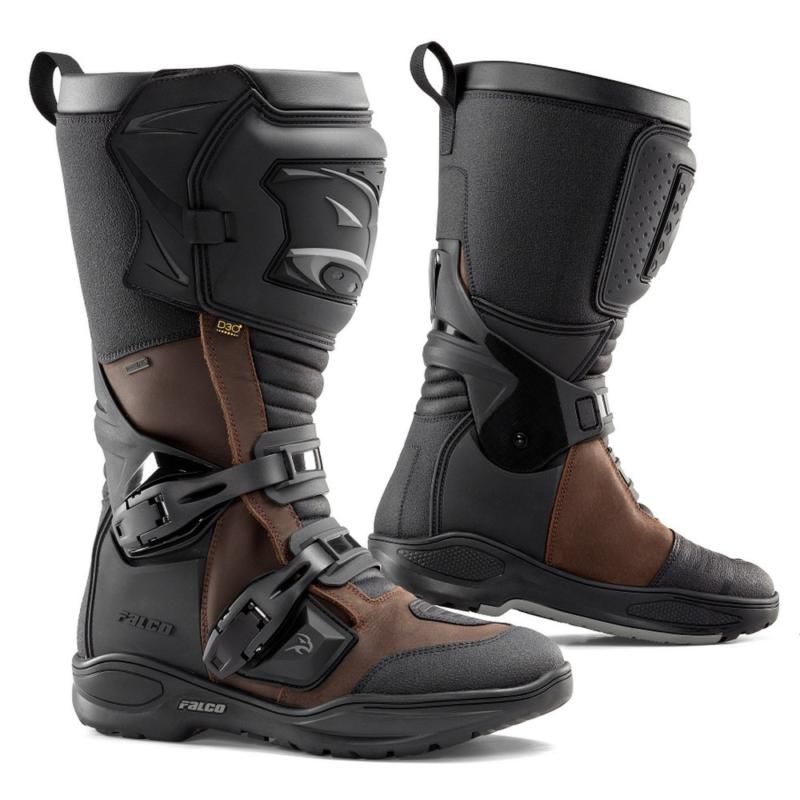 Falco Avantour 3 Leather Boots Brown FREE 1 YEAR Returns, FREE UK Delivery | ThrottleChimp