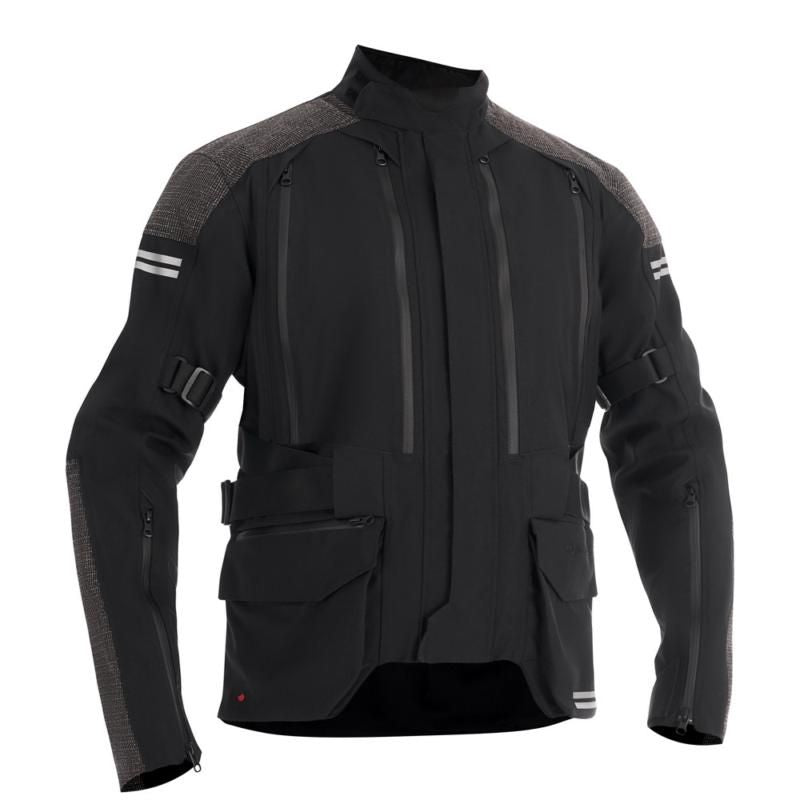 Halvarssons Dalen Textile Jacket Black FREE 1 YEAR Returns, FREE UK Delivery | ThrottleChimp