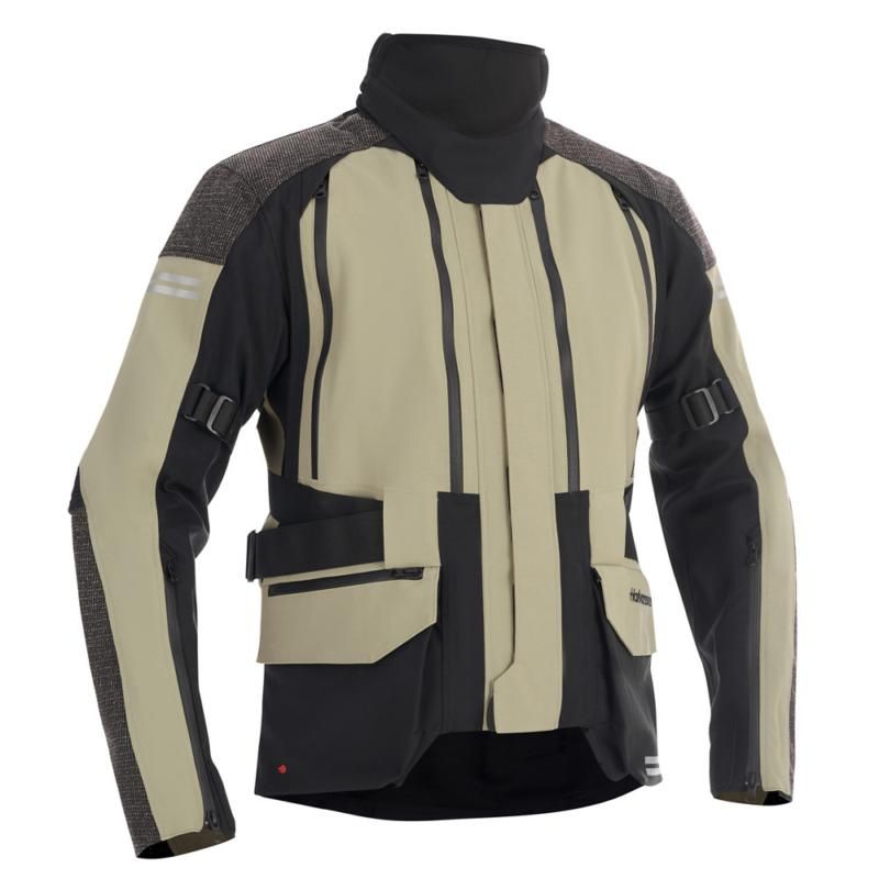 Halvarssons Dalen Textile Jacket Khaki / Black FREE 1 YEAR Returns, FREE UK Delivery | ThrottleChimp