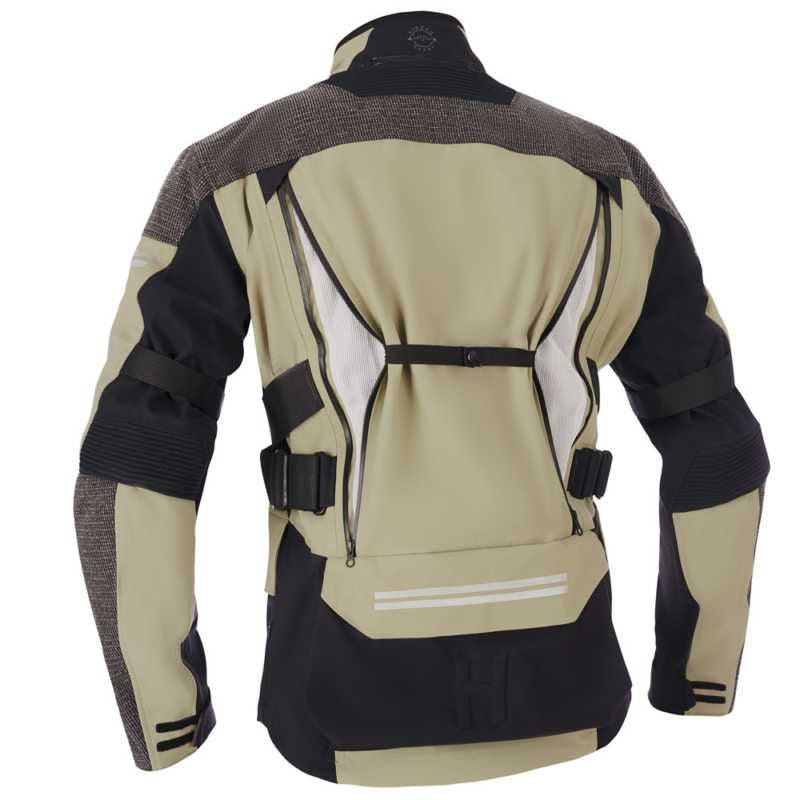 Halvarssons Dalen Textile Jacket Khaki / Black FREE 1 YEAR Returns, FREE UK Delivery | ThrottleChimp