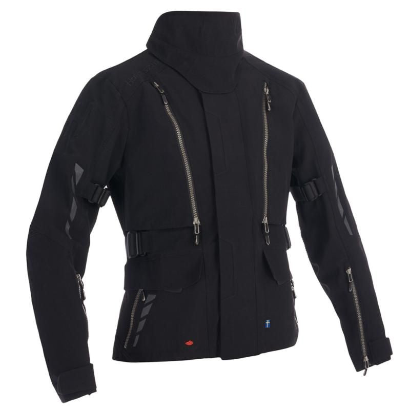 Halvarssons Vinvallen Textile Jacket Black FREE 1 YEAR Returns, FREE UK Delivery | ThrottleChimp