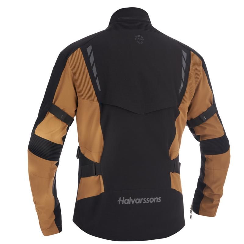 Halvarssons Vinvallen Textile Jacket Brown / Black FREE 1 YEAR Returns, FREE UK Delivery | ThrottleChimp