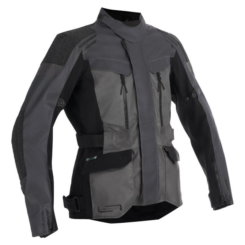 Lindstrands Storbo Textile Jacket Dark Grey FREE 1 YEAR Returns, FREE UK Delivery | ThrottleChimp