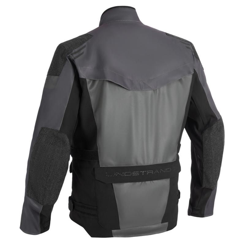 Lindstrands Storbo Textile Jacket Dark Grey FREE 1 YEAR Returns, FREE UK Delivery | ThrottleChimp