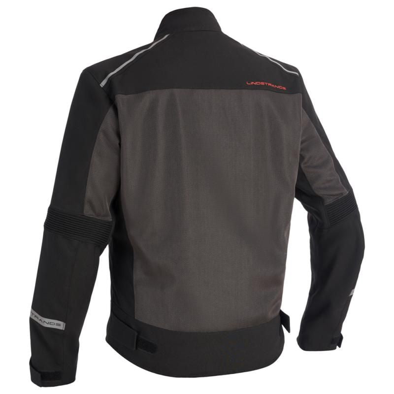 Lindstrands Delsbo Textile Jacket Black / Grey FREE 1 YEAR Returns, FREE UK Delivery | ThrottleChimp