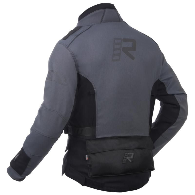 Rukka Air Vihti Textile Jacket Grey FREE 1 YEAR Returns, FREE UK Delivery | ThrottleChimp