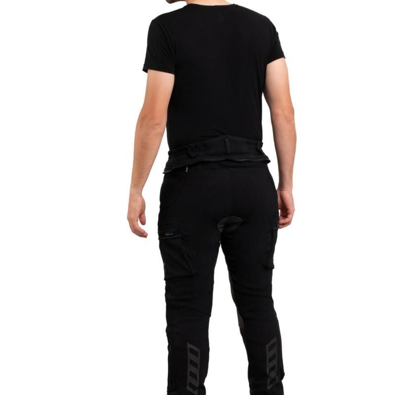 Rukka Air Vihti Textile Trouser Black FREE 1 YEAR Returns, FREE UK Delivery | ThrottleChimp