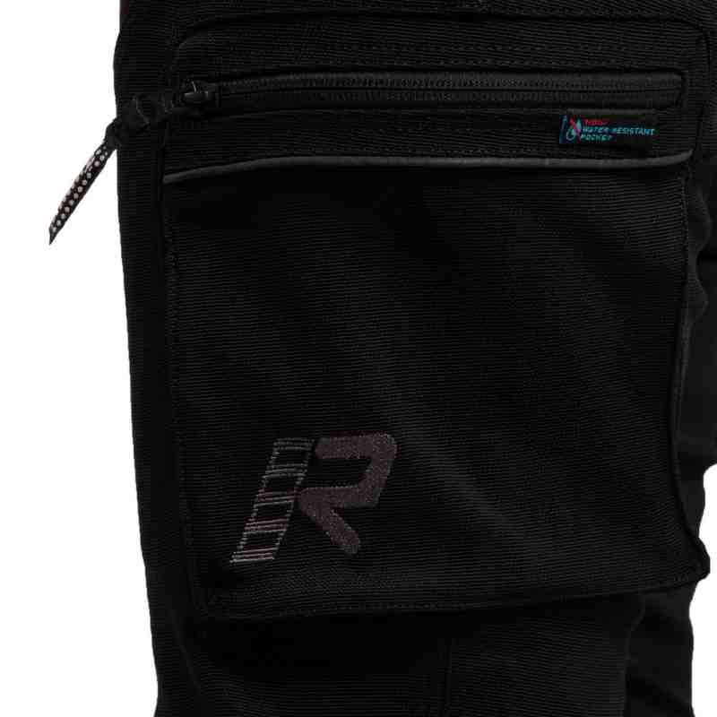 Rukka Air Vihti Textile Trouser Black FREE 1 YEAR Returns, FREE UK Delivery | ThrottleChimp