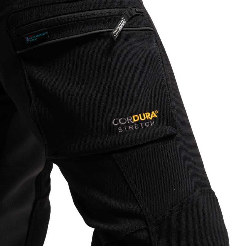 Rukka Air Vihti Textile Trouser Black FREE 1 YEAR Returns, FREE UK Delivery | ThrottleChimp