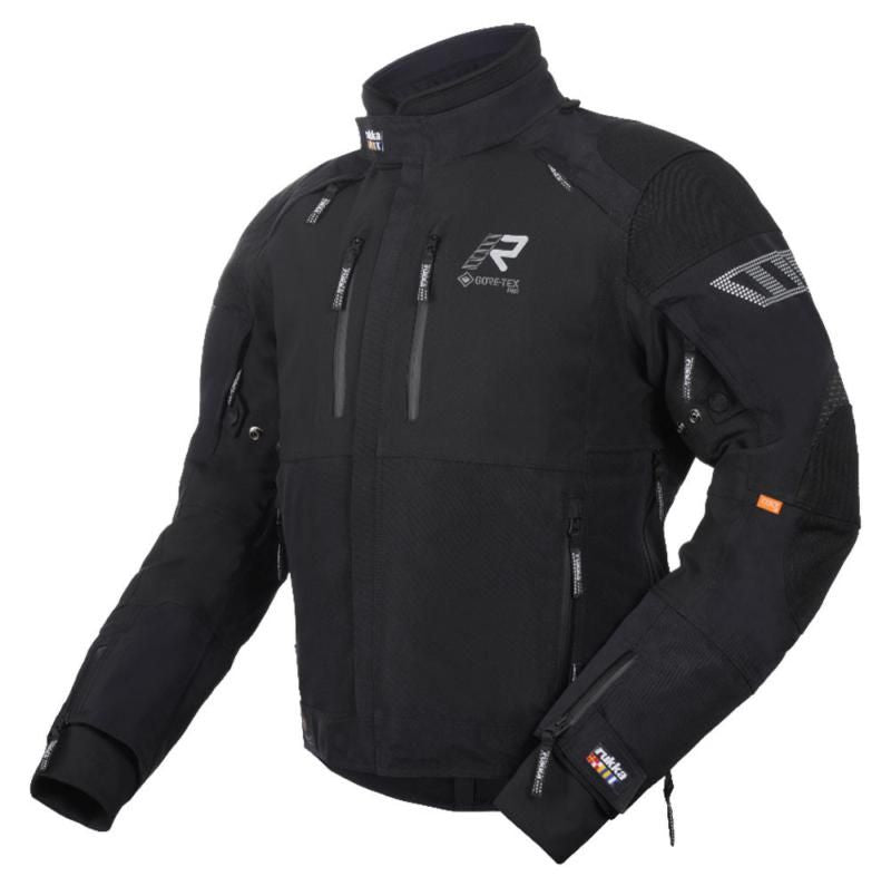 Rukka Hybrid-R Textile Jacket Black FREE 1 YEAR Returns, FREE UK Delivery | ThrottleChimp