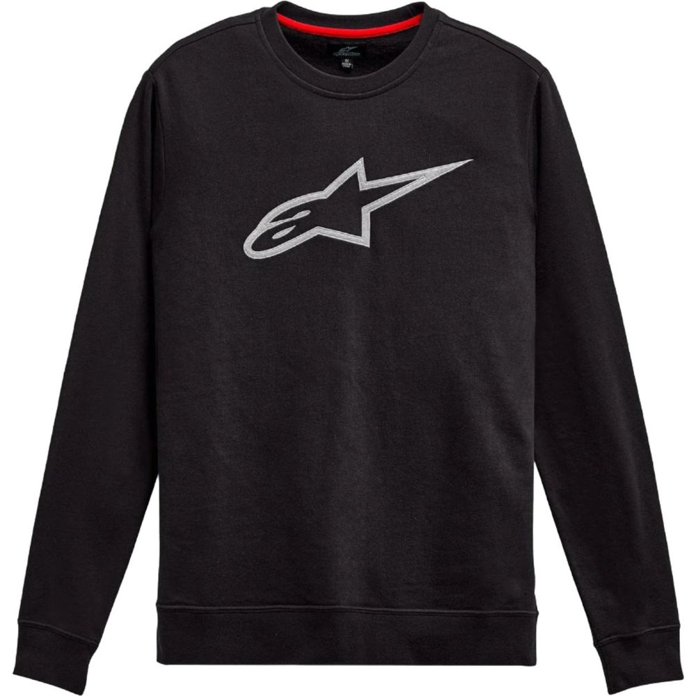 Alpinestars Ageless Crew Fleece Black / Grey - ThrottleChimp