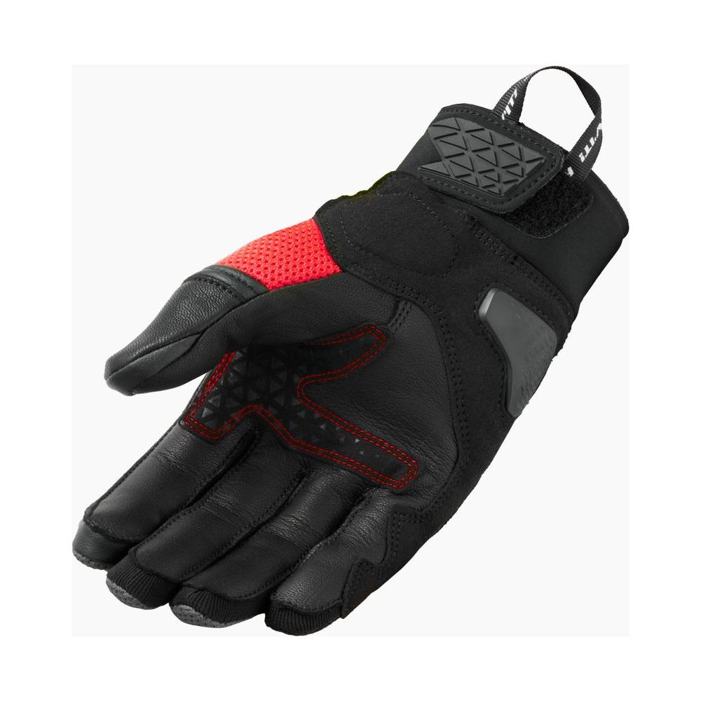 Rev'it! Speedart Air Mesh Textile Gloves Black / Neon Red