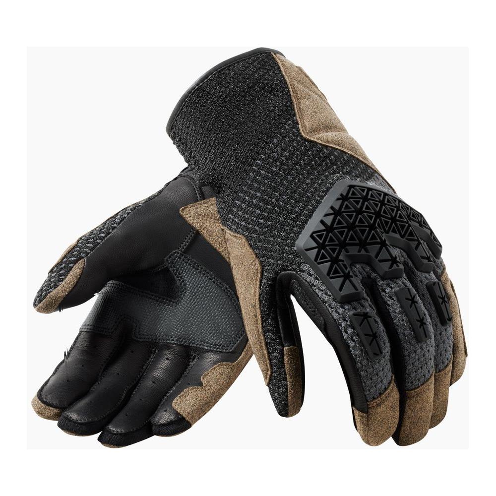 Rev'it! Offtrack 2 Touring Leather Gloves Black / Brown