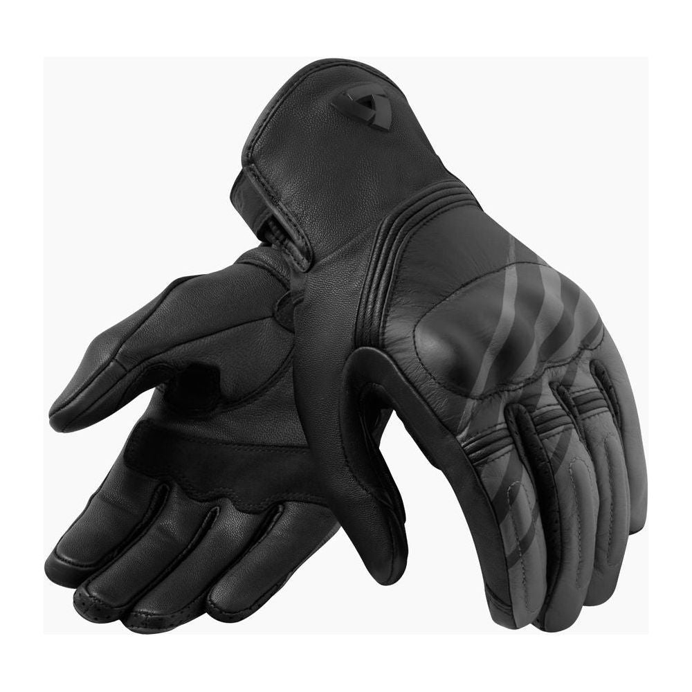 Rev'it! Redhill Riding Leather Gloves Black / Grey