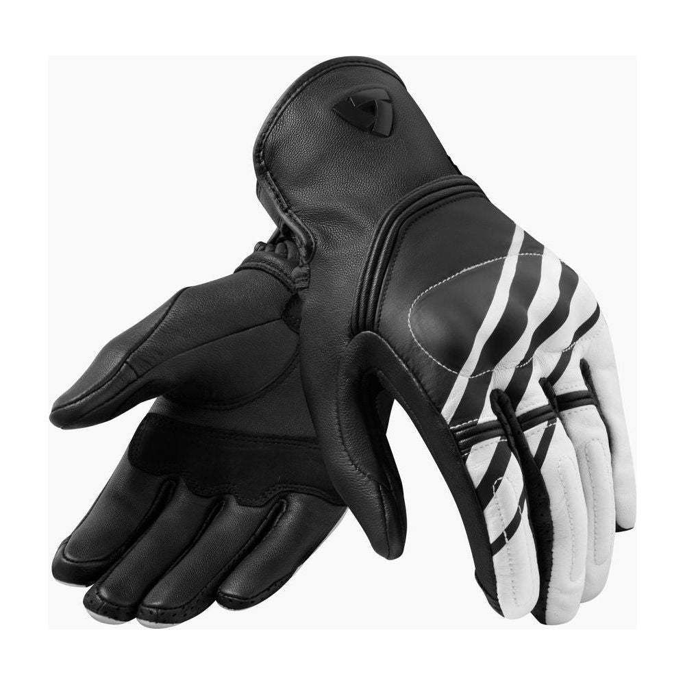 Rev'it! Redhill Riding Leather Gloves Black / White