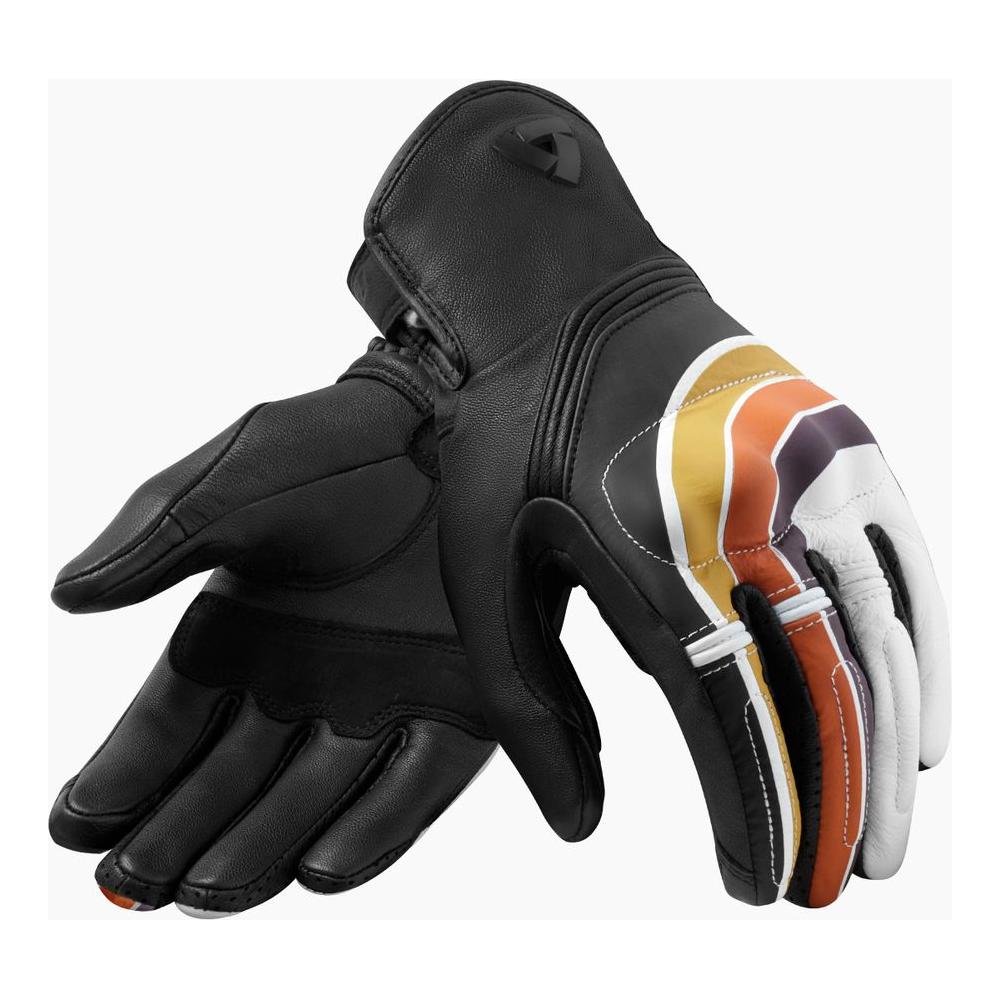 Rev'it! Redhill Riding Leather Gloves Yellow / Orange