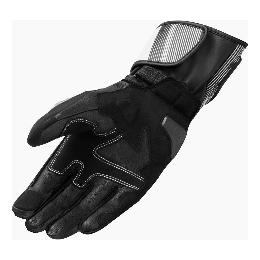 Rev'it! Metis 2 Leather Gloves Black / White