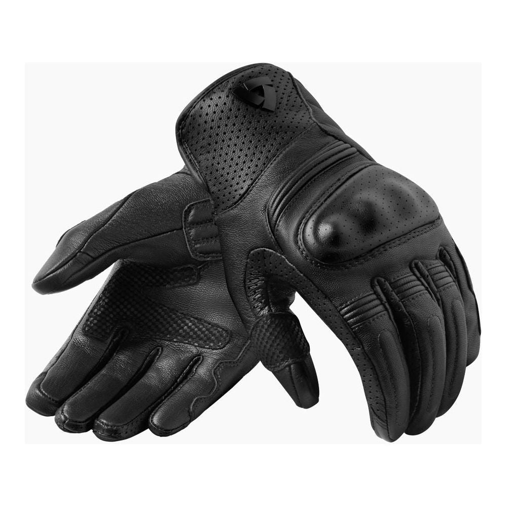 Rev'it! Monster 3 Leather Gloves Black