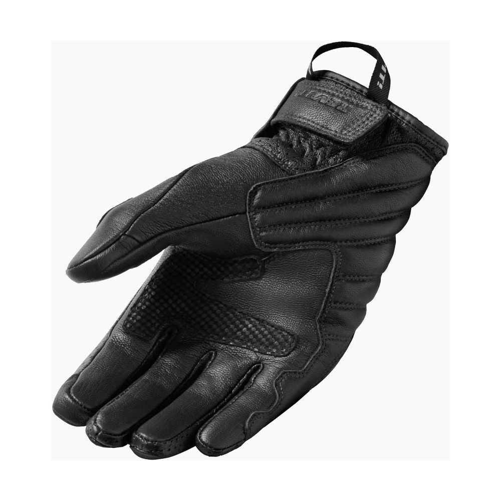 Rev'it! Monster 3 Leather Gloves Black